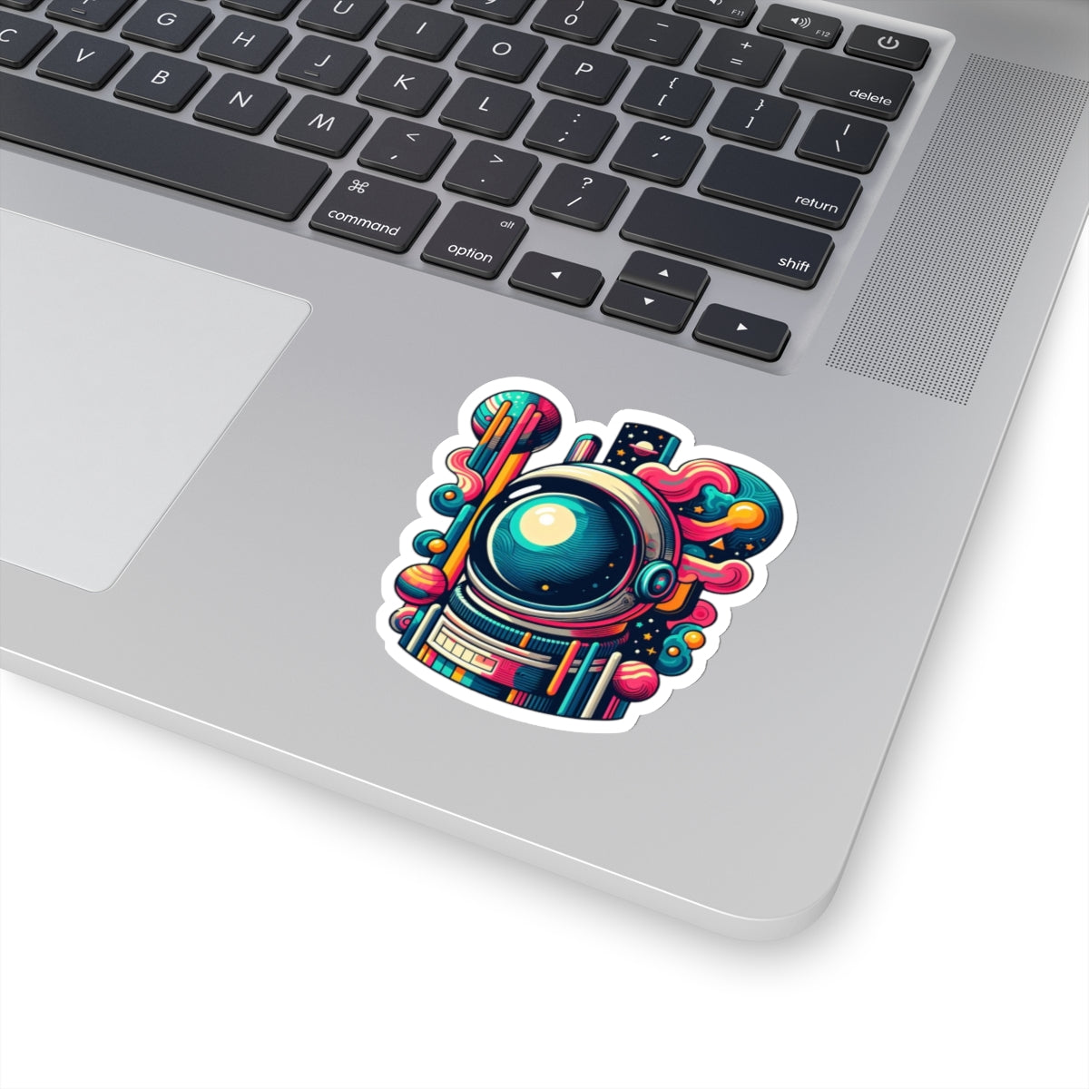 Abstract Astronaut Sticker