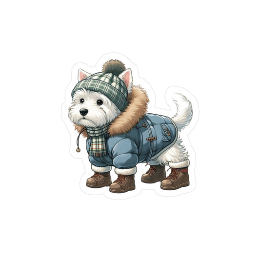 Winter Westy Sticker